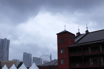 日本　横浜の風景