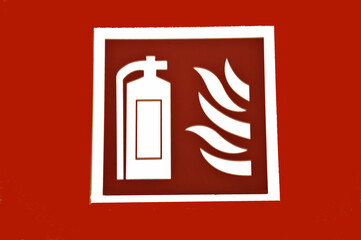 fire extinguisher sign