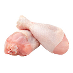 png Isolated two fresh raw chicken legs