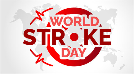 World Stroke Day Banner Concept