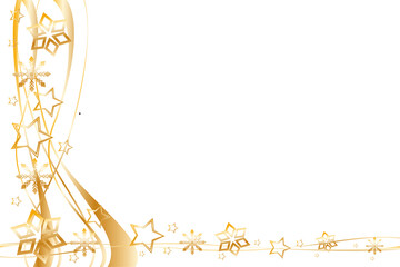 Weihnachten Hintergrund abstrakt mit goldenen Sternen Hintergrund transparent