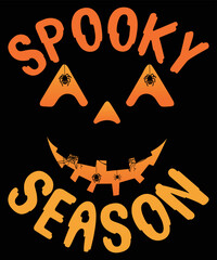 Scarry Halloween t-shirt design vector