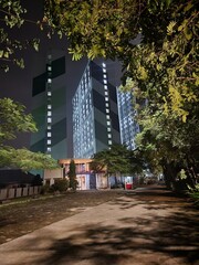 The Identical Twin Tower in Multiple Shot