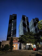 The Identical Twin Tower in Multiple Shot