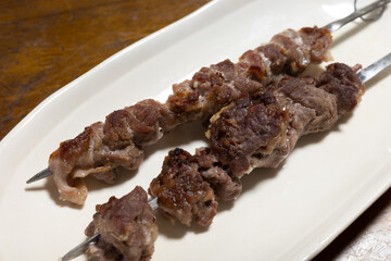 とても美味しい日本の一般家庭の焼き鳥