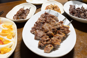 とても美味しい日本の一般家庭の焼き鳥