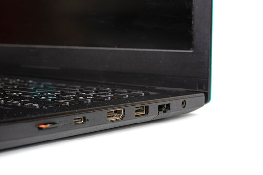 Laptop pc ports usb isolated device connection
