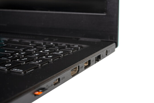 Laptop pc ports usb isolated device connection