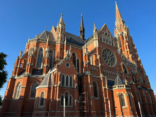 Cathedral of St Peter and Paul or co-cathedral of Saints Peter and Paul, Osijek - Slavonia, Croatia (Konkatedrala Sv. Petar i Pavao ili osječka konkatedrala Svetog Petra i Pavla - Slavonija, Hrvatska)