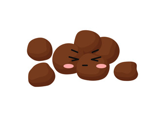 Cute poop excrement for bristol scale chart kids character severe constipation.