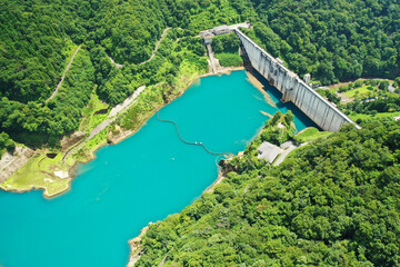 群馬県の奥四万川ダム