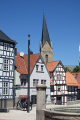 Obraz premium Rathausplatz in Korbach