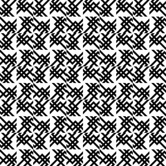 Crosses seamless ornament. Geometric pattern. Folk illustration. Tiles wallpaper. Vector art. Ethnic motif. Tribal backdrop. Geometrical background. Digital paper, textile print, web design, abstract