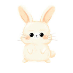 Cute vegetarian hand drawing illustration