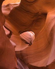 Lower Antelope canyon in the morning