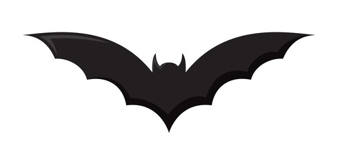 Fototapeta premium Bat isolated on white background