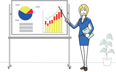 ホワイトボードでプレゼンテーションをするか