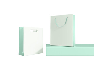 Transparent Paper Shopping Bag Image