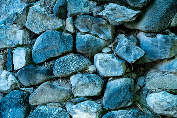 Stone wall background, old stone texture.