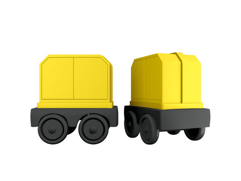 Transparent Delivery Vehicle Image