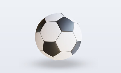 3d Sport Ball Soccer Ball rendering front view