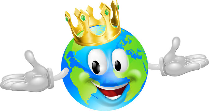 King of the World Mascot