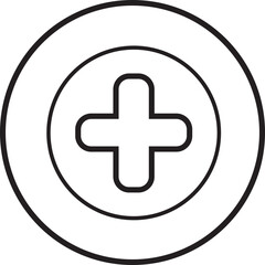 Fototapeta premium heal icon 