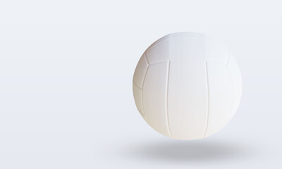 3d Sport Ball Netball rendering top view