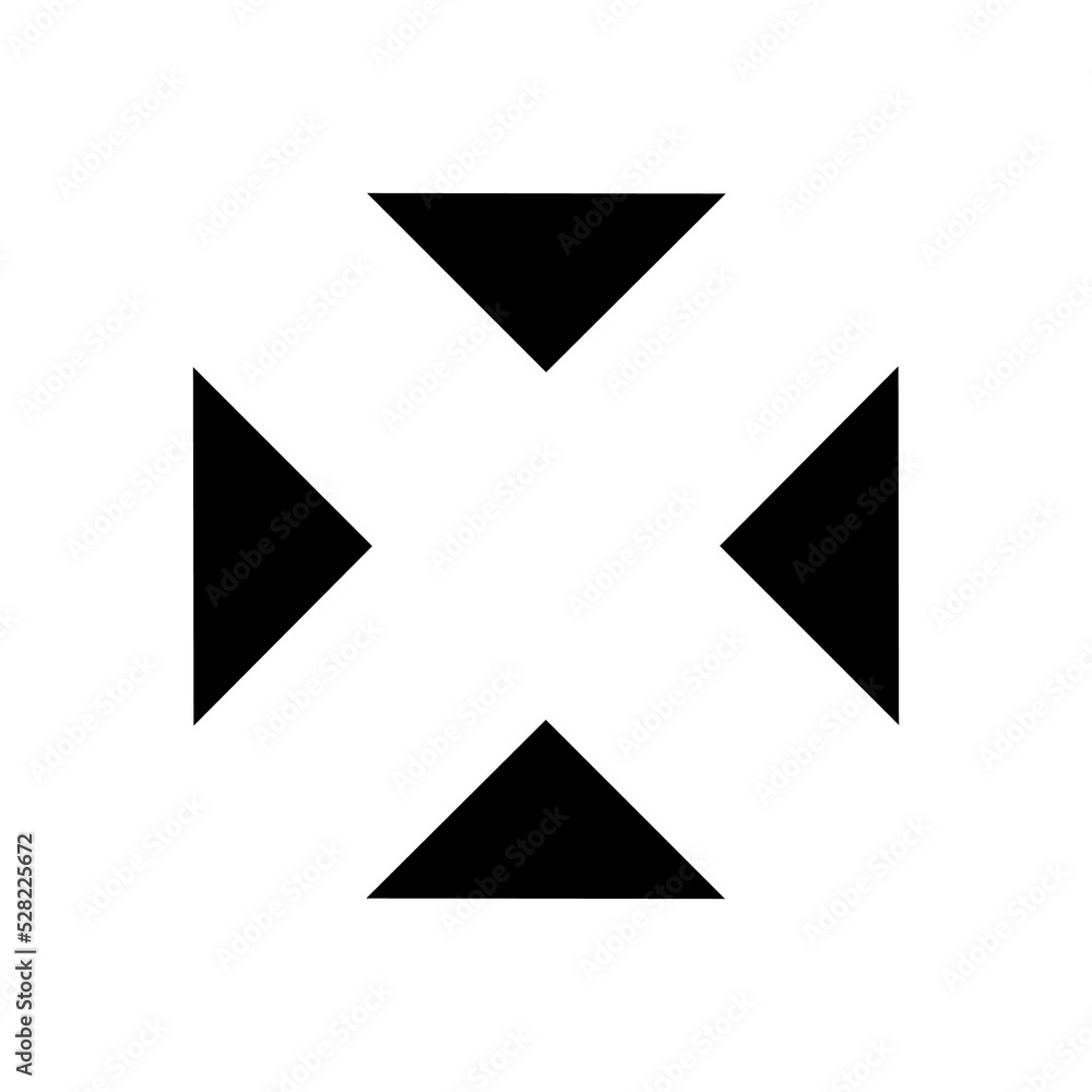 Poster abstract futuristic shape icons for ui ux website or design element. creative geometric design eleme