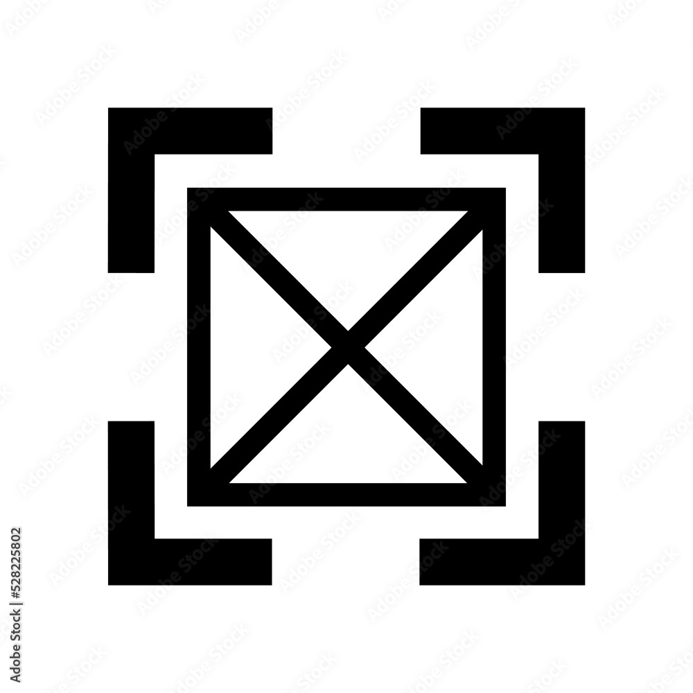 Poster abstract futuristic shape icons for ui ux website or design element. creative geometric design eleme
