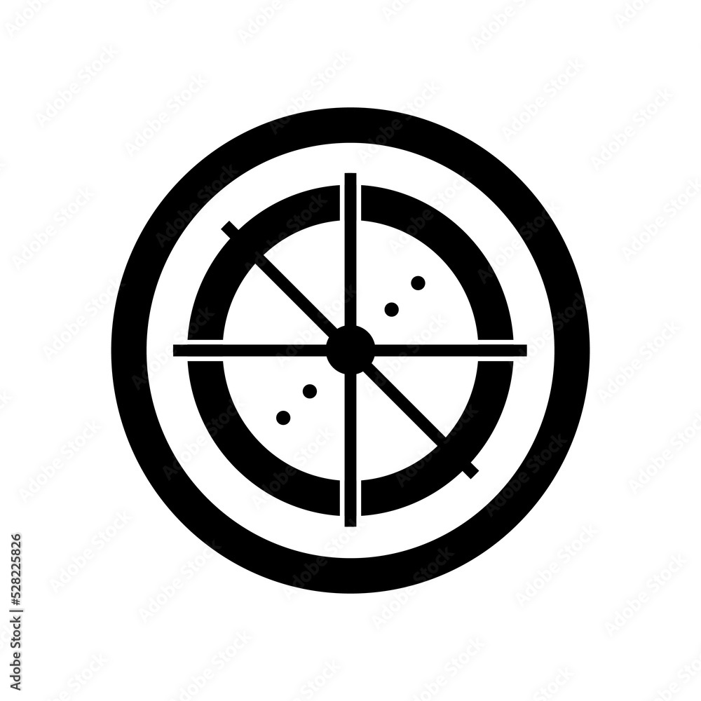 Poster abstract futuristic shape icons for ui ux website or design element. creative geometric design eleme