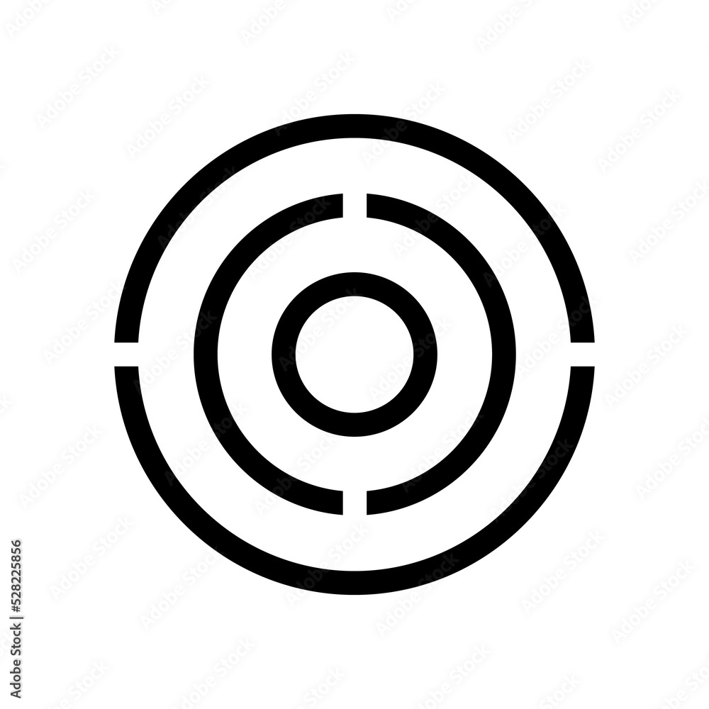 Poster abstract futuristic shape icons for ui ux website or design element. creative geometric design eleme