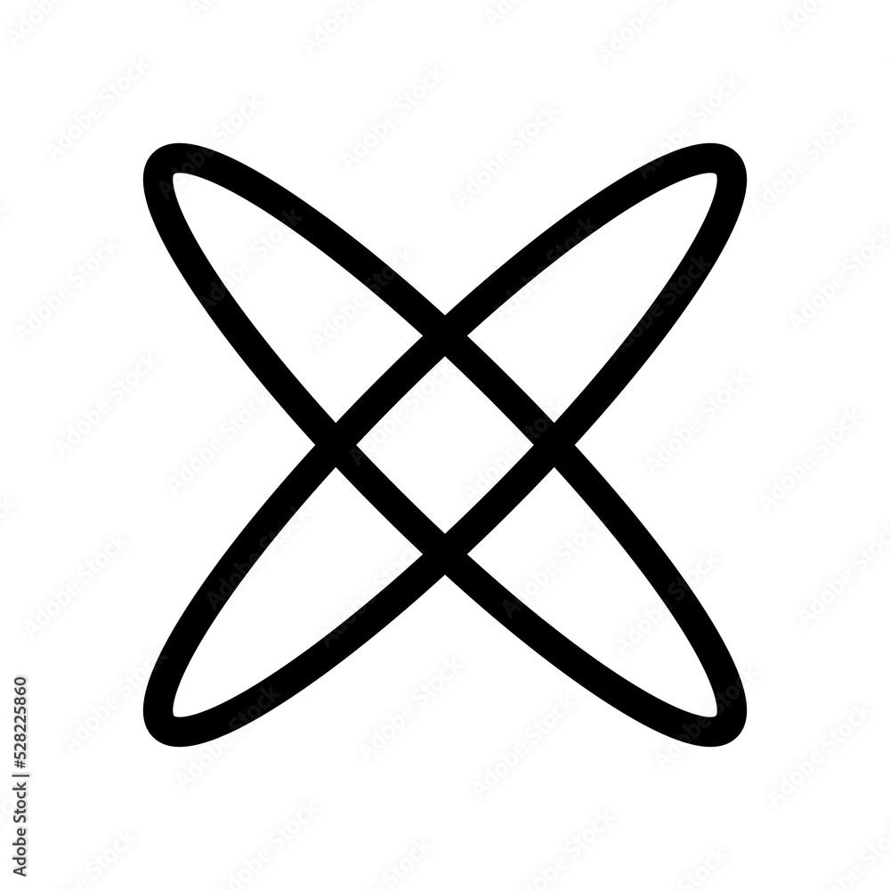 Poster abstract futuristic shape icons for ui ux website or design element. creative geometric design eleme
