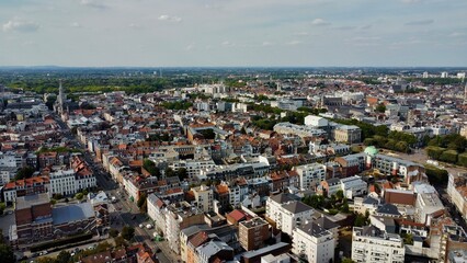 drone photo Lille France europe	