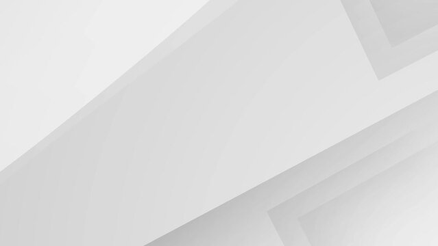 2D flat Animations loop 4K Gray tone and white color and background abstract art 
