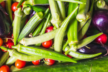 夏野菜の盛り合わせ