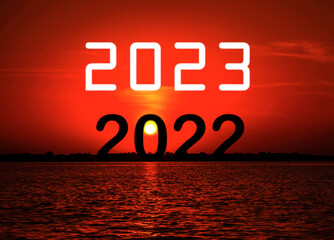 2023 is rising while 2022 is setting. Light always overcomes the darkness!