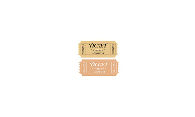 Stand Up Comedy Show Entry Ticket. Modern elegant design template of Event Ticket.