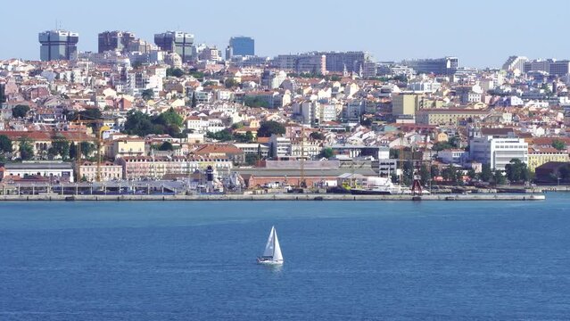 Lisbon Portugal The Tagus river
