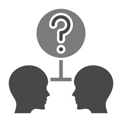 Decision Greyscale Glyph Icon