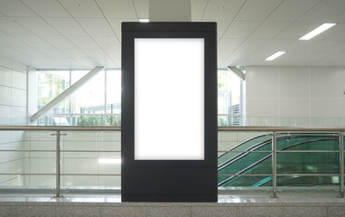 Subway Scenery and Advertising Mockup