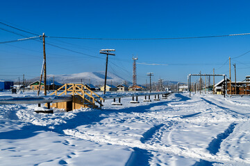 Gas pipeline in Russia, Siberia