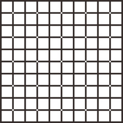 black grid box
