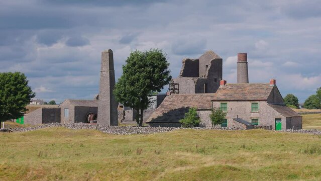 Ancient Ruins of Magpie Mine in the Peak District - travel photography