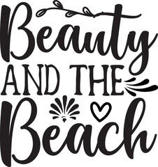 Beach svg design cut files