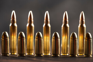 Cartridges for rifles and pistols