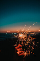 fireworks in the sky