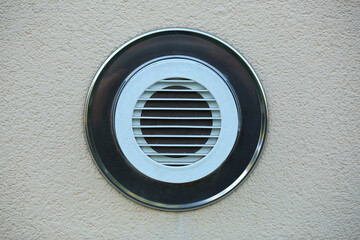 Outdoor exterior wall vent grille - obrazy, fototapety, plakaty
