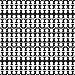 Circles, lines ornament. Geometric background. Line, circle shapes seamless pattern. Stripes, rounds ornate. Folk image. Ethnic wallpaper. Tribe motif. Digital paper, web design, textile print, vector