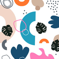 Fototapeta premium Abstract geometric background. Wallpaper